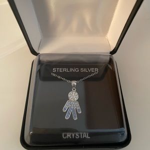 Sterling silver Boy pendant